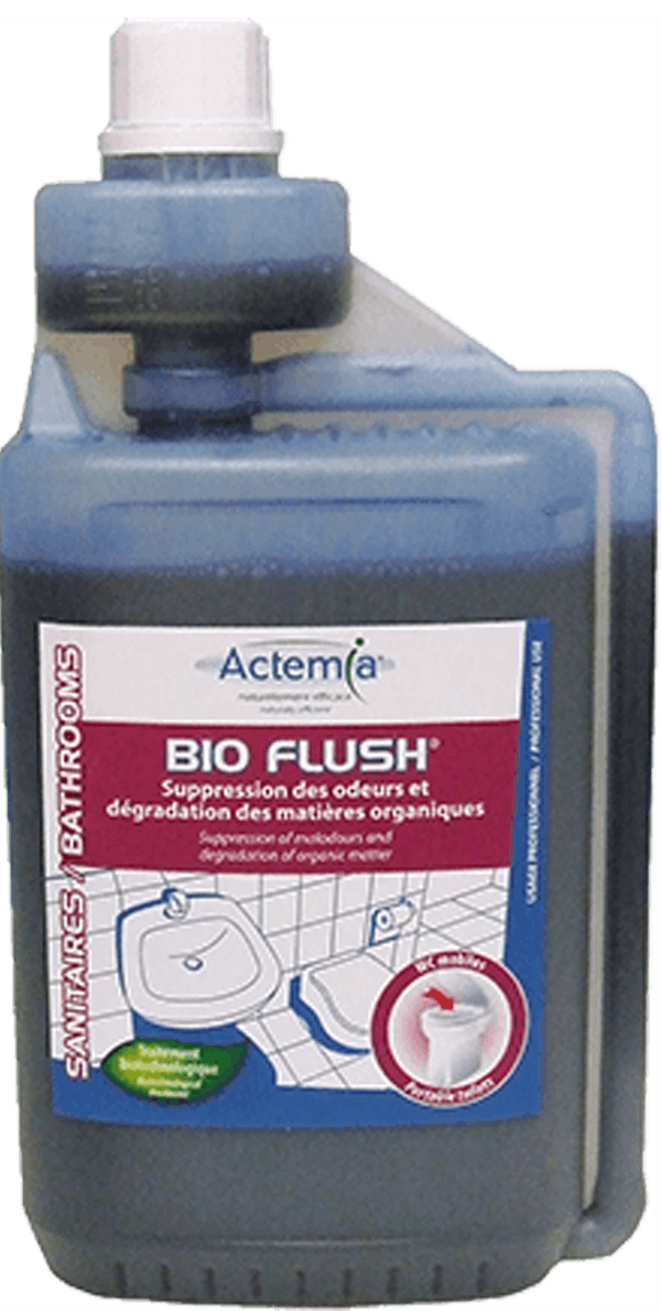 Produit liquide anti-odeur WC mobiles - Bio Flush