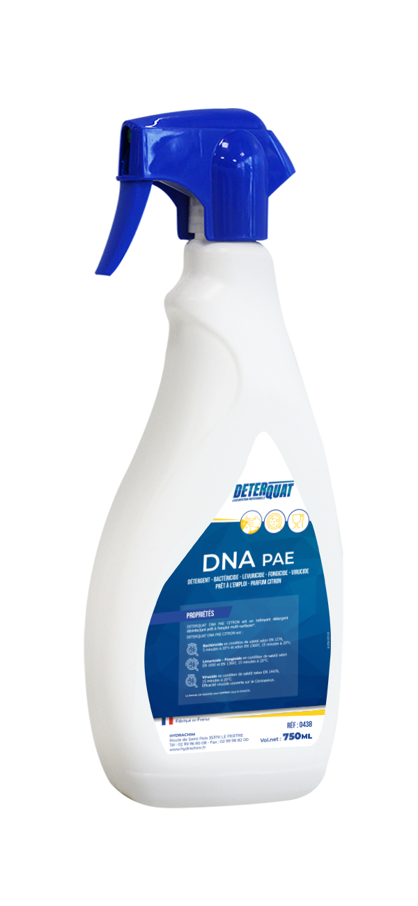 Nettoyant désinfectant citron - DNA PAE CITRON