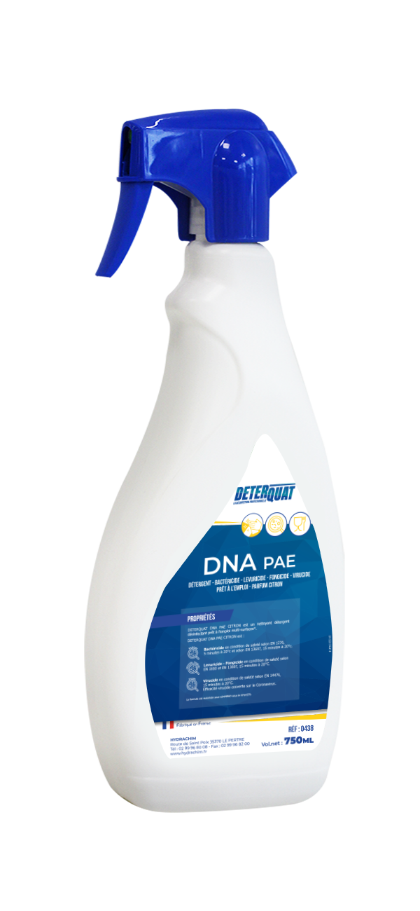 Nettoyant désinfectant citron - DNA PAE CITRON