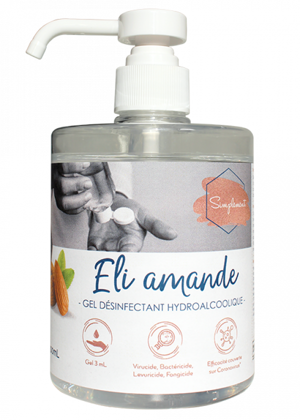 Eli Amande - Gel hydroalcoolique au parfum amande