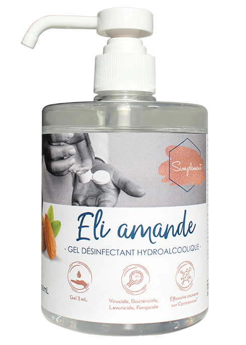 Eli Amande - Gel hydroalcoolique au parfum amande