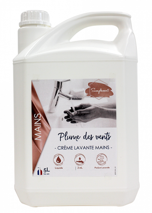 Plume des vents - Crème nacrée pour le lavage des mains