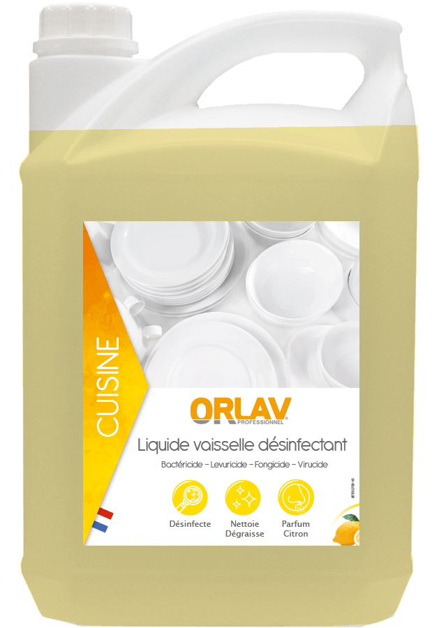 Nettoyant désinfectant sols surfaces citron 5l SANYTOL bactéricide