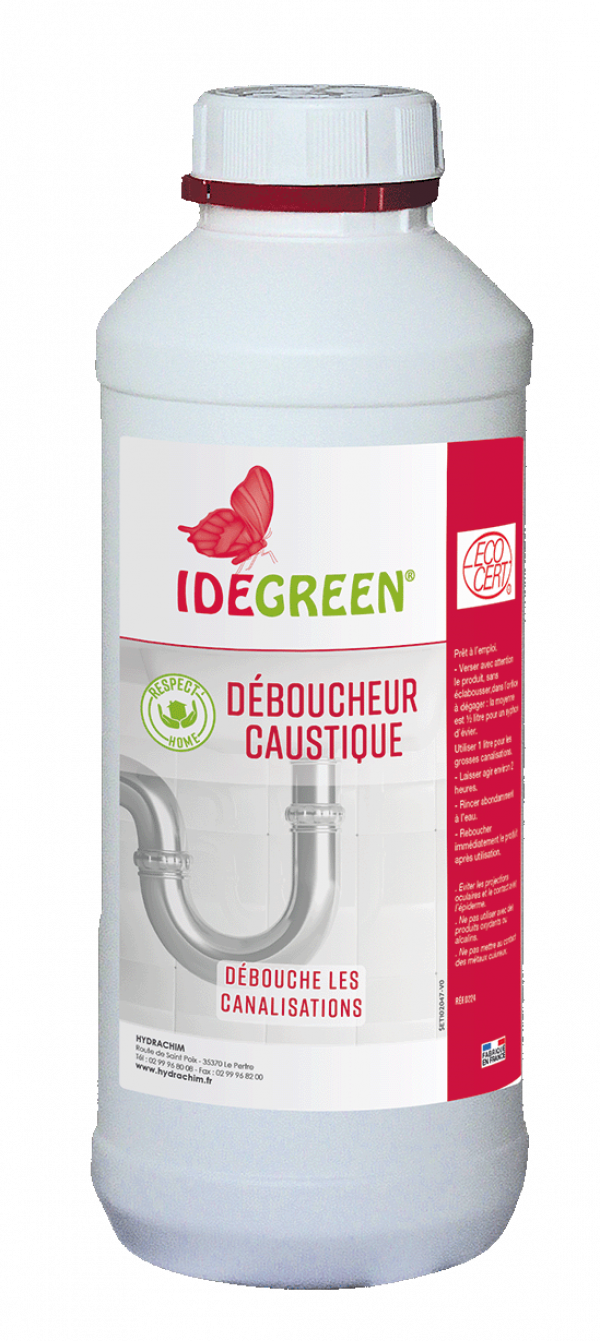 Respect'Home® Déboucheur caustique - Hydrachim