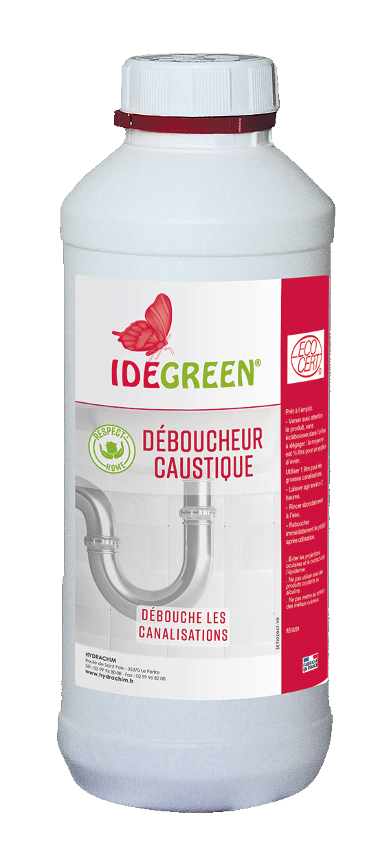 Respect'Home® Déboucheur caustique - Hydrachim