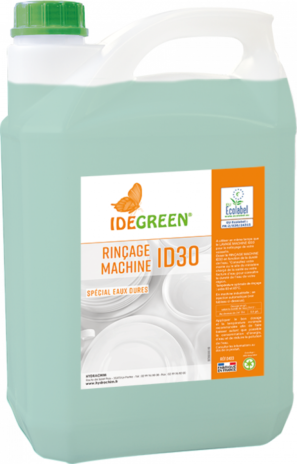 Rinçage machine ID30 ECOLABEL - Hydrachim