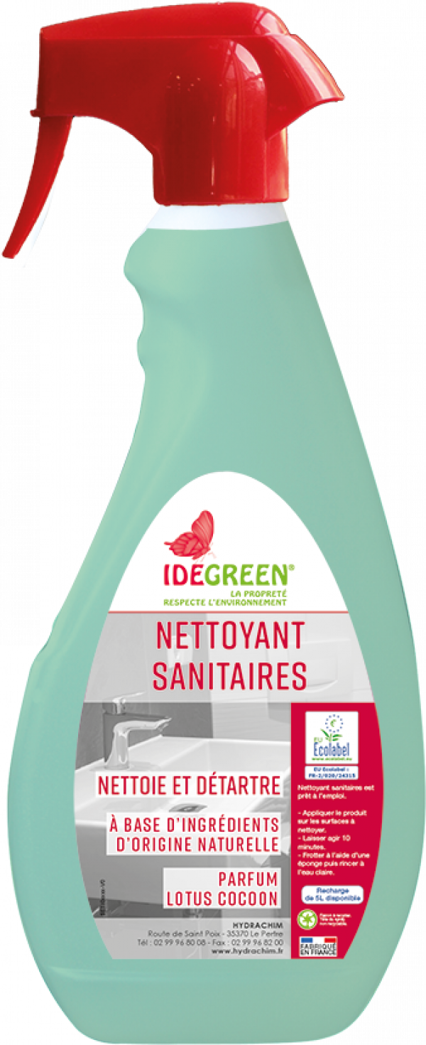 Nettoyant détartrant pour tout l'environnement des sanitaires