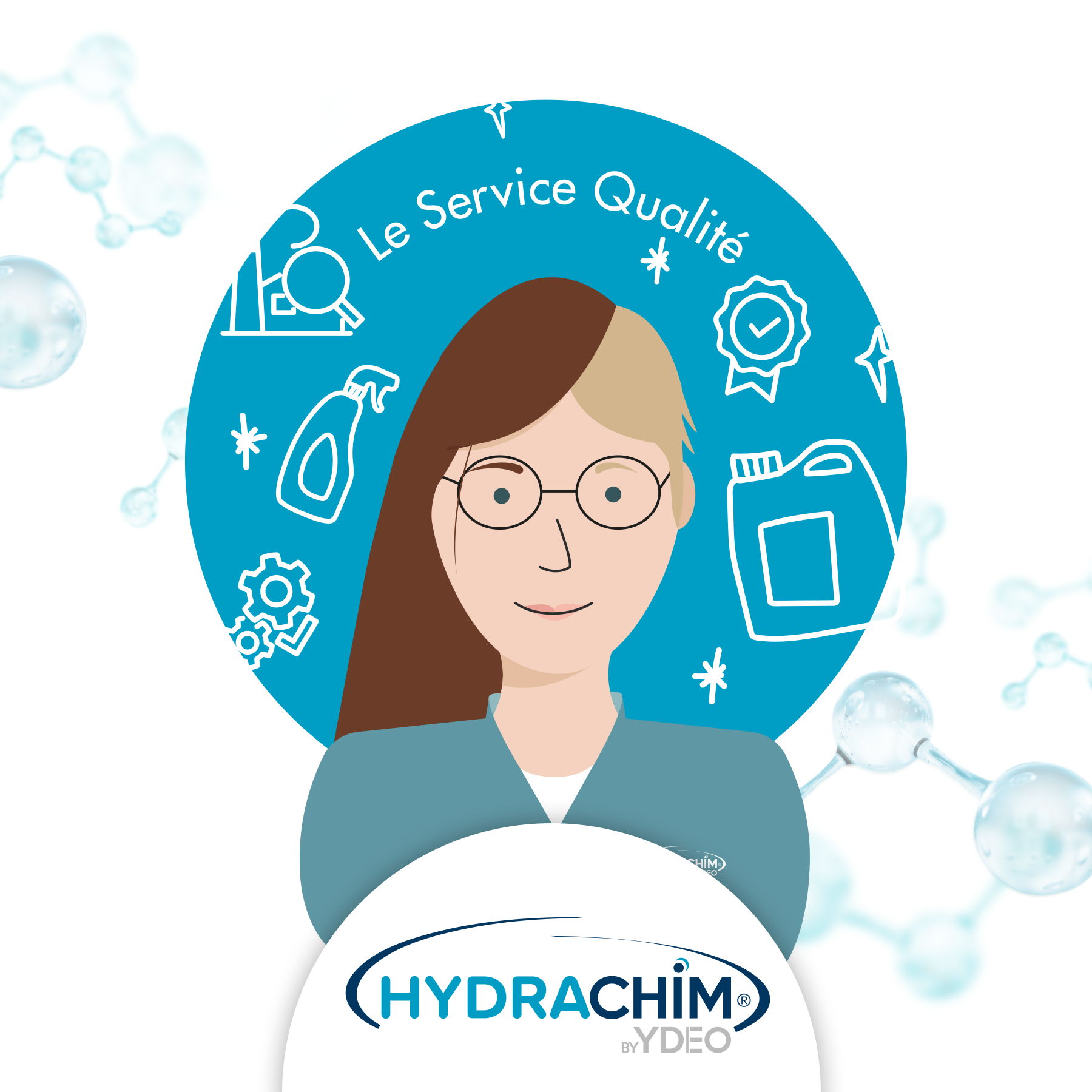 [ZOOM SUR L'UN DE NOS PÔLES : LE SERVICE QUALITÉ] - Hydrachim